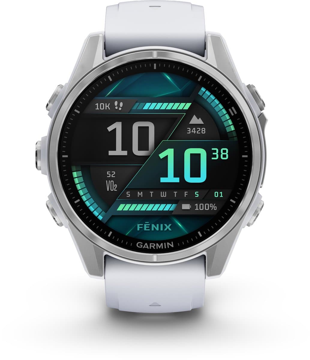 Garmin Fenix 8 Zilver/Wit 43mm — afbeelding 1