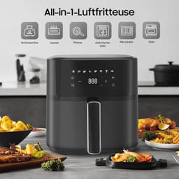 XL Heteluchtfriteuse 6,5L - Gezond Koken met 8 Voorgeprogrammeerde Functies — thumbnail 5