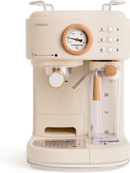 CREATE - halfautomatische espressomachine - 20bar - THERA RETRO PRO — thumbnail 1