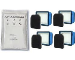 Replacements® Filters geschikt voor de AEG QX6 - 4 stuks