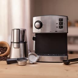 Espressomachine - Koffiezetapparaat - Koffiemachines - Zilver — thumbnail 5