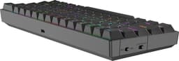 Lipa X23 Gaming keyboard Zwart - Draadloos - RGB verlichting - Tri-Mode - 61 Mechanische toetsen - FN multitoetsen - Compatibel met alle besturingen en consoles - Brown Switches - Ergonomisch en duurzaam — thumbnail 5