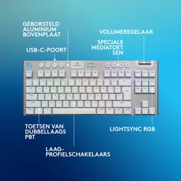 Logitech G915 X LIGHTSPEED TKL Low-Profile Wireless Gaming Keyboard gaming toetsenbord — thumbnail 5
