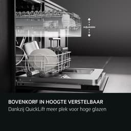 AEG FSE76607P EcoLine 7000 serie - Inbouwvaatwasser - GlassCare - QuickLift - 13 couverts - - Energielabel A — thumbnail 6