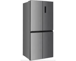 Beko GNO46623MXPN Amerikaanse Koel-vriescombinatie | No Frost | Vrijstaand | 180 x 79 cm | RVS Inox | 466 Liter | Label D — afbeelding 1
