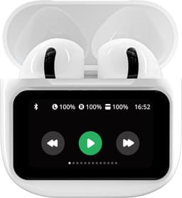 Draadloze oordopjes A11 Pro met smart display - Sport Oordopjes - Geschikt voor Apple en Android - Bluetooth 5.3 - Draadloze oortje Bluetooth - Sport Oordopjes - Bluetooth Oordopjes - Draadloze Oordopjes - Oortjes Draadloos - In-Ear Oordopjes — thumbnail 1