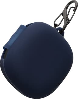 kwmobile cover voor oordopjes case - geschikt voor Anker Soundcore Sport X20 - Trendy beschermhoes draadloze oordopjes in donkerblauw — thumbnail 4