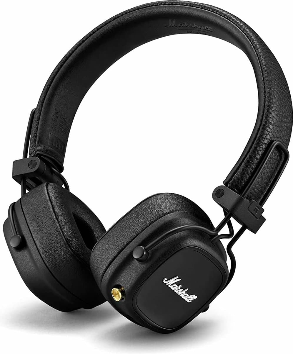 Marshall Major IV - Draadloze On-ear Koptelefoon - Zwart — afbeelding 1