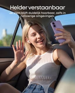 soundcore Anker P42i Draadloze Oordopjes, Adaptieve ANC Voor Dagelijks Geluid, Hi-Res Audio Met LDAC, Natuurlijke Modus Voor Concerten & Live Events, 56Uur Speeltijd, Al-Oproepen Met 6 Microfoons, Draadloos Opladen, IP55 — thumbnail 2