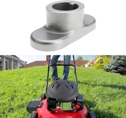 SnelShoppen - Grasmaaier Blade Adapter 25 mm, Compatibel met MTD Maaiers, OEM 748-0376C, Roestvrij Metaalstaal, 3,31" L x 1,38" W, Tuinaccessoire — thumbnail 2