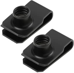 SnelShoppen - 2 Stuks U Beugels 5/16-18 Vergrendelmoer 539104763 Geschikt voor Grasmaaier en Tuinmachines - Staal - Sterke Grip - Duurzaam — thumbnail 1