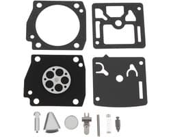 SnelShoppen - Grasmaaier Carburateur Kit 49-899 voor Reparatie Compl Rep 599 - Inclusief Pakkingen, O-ringen, Diafragma's, Nozzles - Slijtvast Rubber