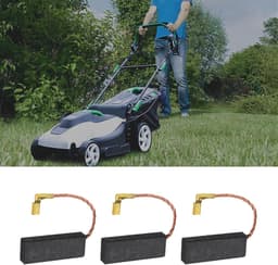 SnelShoppen - 2 Pairs Koolborstels 29x11.2x6.2mm Voor Grasmaaier, Geschikt Voor Diverse Tuinmachines, Hoogwaardige Kwaliteit, Lange Levensduur — thumbnail 2