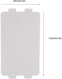 Dailygoods - Mica Platen - 5 Stuks - Hoogwaardige kwaliteit - Vervangingsonderdelen — thumbnail 2