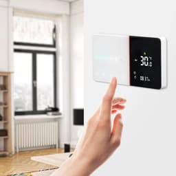 Intelligente Thermostaat - Slimme Regelaar - Comfort Verhoging - Wereldwijde Connectiviteit - 13.6 mm Dikte - Wit — thumbnail 1