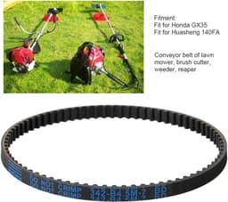 Aandrijfriem Grasmaaier - Vervangingsband Transportband - Tuinonderhoud - Duurzaam ABS Materiaal - 115 cm Diameter - Zwart — thumbnail 3