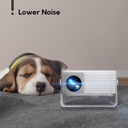 Mini Beamer Full HD 1080P – Compacte Projector met HDMI, USB & AV – 4K Ondersteuning – Home Cinema, Gaming & Presentaties — thumbnail 2