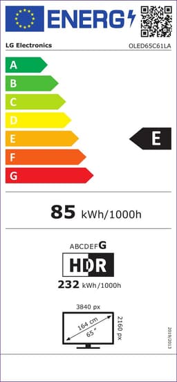 LG C6 OLED65C61LA - 65 inch - 4K OLED - 2026 - Smart TV - Buitenlands model — thumbnail 2