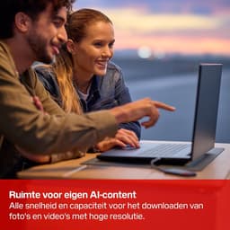 Externe SSD - Opslagstation - Snelle Data Transfer - Water- en Stofbestendig - 1TB Opslag - Zwart — thumbnail 2