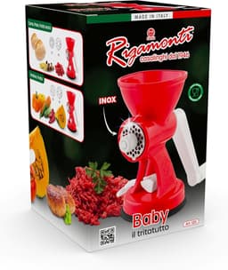 Elektrische Rasp - Keukenmachine - Gerechten Bereiden - Vaatwasmachinebestendig - 46 x 35 x 45 cm - Rood — thumbnail 4