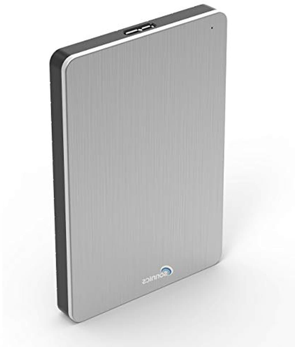 Externe Harde Schijf - Draagbare Opslag - Bestanden Opslaan - USB 3.0 Snelheid - 500 GB - Zilver — afbeelding 1