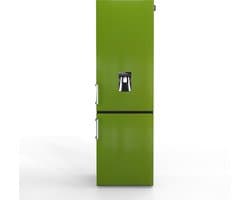 Nunki Large H2O – Koel-vriescombinatie – Waterdispenser – E-klasse – 268 liter – Grass Green Gloss