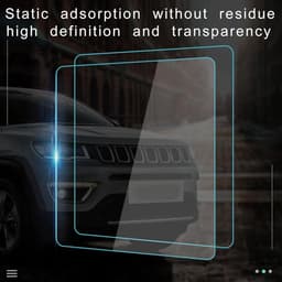 SnelShoppen - 3 Stuks Auto Camera Accessoires - Antistatische Stickers en Films voor Duidelijk Gezicht op Voorruit - Compatibel met Dashcams (8 * 6 cm — thumbnail 2