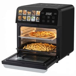 Casa Living Heteluchtfriteuse - 1800W - 10L Inhoud - 11 Automatische Programma's - 360° Heteluchtcirculatie - Touchscreen — thumbnail 1
