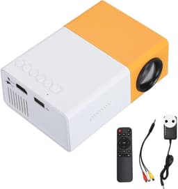 SnelShoppen - Portable LED Projector 1920x1080P - Draagbare Beamer met Meerdere Poorten, Laag Geluid, Zachte Verlichting voor Thuisbioscoop, Films, Vi — thumbnail 4