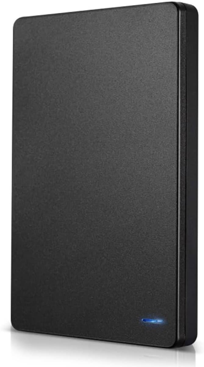 Mobiele Harde Schijf - Externe Opslag - Bestanden Opslaan - Snelle USB 3.0 - 1TB Capaciteit - Zwart — afbeelding 1