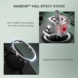 GameSir Super Nova Game Controller - Draadloos - Bluetooth - Switch/Switch 2/PC/Mobile - Groen — thumbnail 3