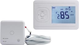 Wifi Thermostaat Met Ontvanger - Draadloze Kamerthermostaat - Zone Verwarming - App Bediening - 1.3 x 3.4 x 13.6 cm — thumbnail 1