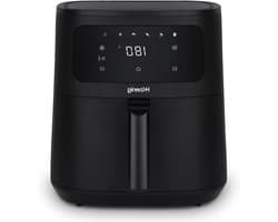 Heteluchtfriteuse XXL - Airfryer Frituurpan - Gezond Koken - Royale Inhoud - 8 Liter - Zwart