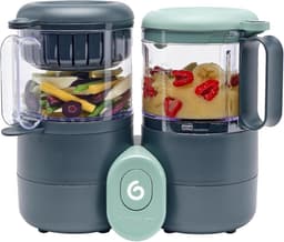 Nutribaby One Multifunctionele 4-in-1 Foodprocessor voor baby - stoomkoker-blender - Voedselvariatie - Zelfbereide potjes - Zacht en Snel Koken met Stoom — thumbnail 1