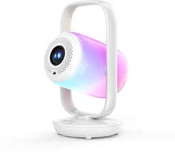 ETOE‑Starfish‑2‑Smart‑Projector‑Google‑TV‑500‑ANSI‑Lumen‑Full‑HD‑1080P‑4K‑Decodering‑0‑300°‑Verstelbaar‑Sfeerverlichting‑Wit — thumbnail 1