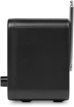 DAB radio - Audizio Badia - Kleine radio - Met Bluetooth, USB en AUX - Slaapkamer radio - Zwart — thumbnail 3
