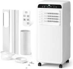 Draagbare Airconditioner - Mobiele Airco - Ruimte Koelen - 3-in-1 Functie - 35m² - Wit — thumbnail 1