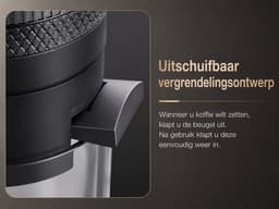 Torngat NomadBrew Pro Draagbare Koffiemachine – 3-in-1 Zelfverwarmende Espressomachine 20 Bar – Koffiezetapparaat voor Onderweg, Auto, Camping & Camper – NS/DG-Capsules & Gemalen Koffie – 7800mAh – Warme Koffie Zonder Waterkoker – Grijs – Reis Koffie — thumbnail 3