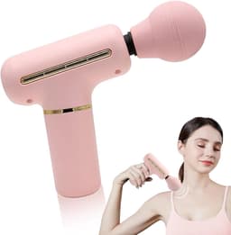 Mini Massagepistool - Roze - Draagbaar - Diepe Weefselmassage - Voor Sporters en Thuisgebruik — thumbnail 1