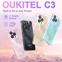 OUKITEL C3 Smartphone-5000mAh-16GB RAM-64GB ROM-13MP-6,52" HD-Android 14-Dual 4G-OTG-GPS — thumbnail 5