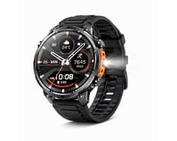 Hibousee Smartwatch Heren & Dames met Belfunctie – 100+ Sportmodi – Hartslagmeter – Waterdicht – Fitness Tracker – Zaklamp – Geschikt voor iOS & Android
