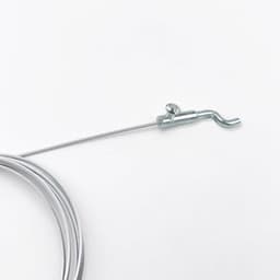 Grasmaaier gaskabel Ø 1,5 mm - inclusief Z-eindstuk en mantel - universele bowdenkabel - complete reparatieset - SnelShoppen — thumbnail 4