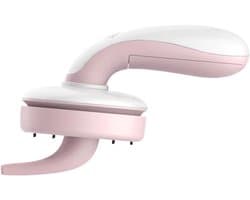 Mini Stofzuiger - Handstofzuiger Tafelstofzuiger - Kruimels Verwijderen - Opwaartse Spiraal - 14 cm - Roze