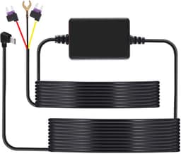 SnelShoppen - Hardwire Kit voor Dashcam Type C, 3m Type C Socket met 12V/24V naar 5V, Laag Spanning Bescherming, 24-uurs Parkeerbewaking — thumbnail 1