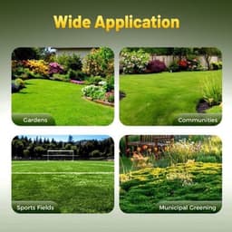 Handgrasmaaier – Handmaaier – Kooimesmaaier – Duwgrasmaaier – Gazonmaaier – 50,8 cm Maaibreedte – 9 Instelbare Maaihoogtes – 65-Mangaan Stalen Messen – Met Opvangzak – Groen — thumbnail 5