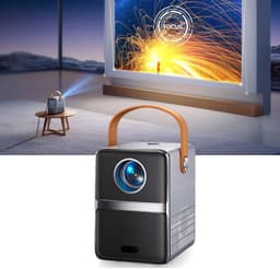 CRLYN® Mini Beamer - Mini Projector - Beamer Full HD — thumbnail 1