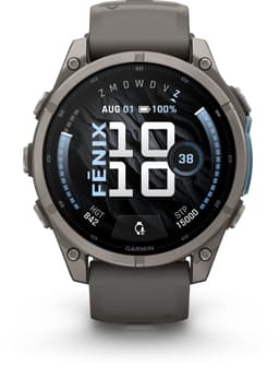 Garmin fēnix 9 - 47 mm - Multisport GPS Smartwatch - 1.4" AMOLED-scherm - Titanium afwerking - Batterijduur tot 16 dagen — thumbnail 1