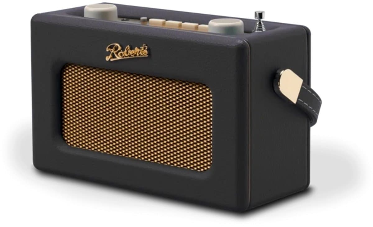 Roberts Radio Revival Uno BT Draagbaar Analoog & digitaal Zwart — afbeelding 1