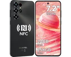 OUKITEL C68 Smartphone 4G-7.2 inch HD-120HZ-24GB RAM-256GB ROM-64MP camera-Android 15-NFC