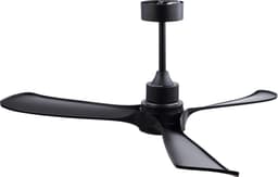HAUSS SPOLE Plafondventilator – 52 Inch – Met Verlichting En Afstandsbediening – ABS En IJzer – Zwart – Voor Slaapkamer En Woonkamer — thumbnail 4